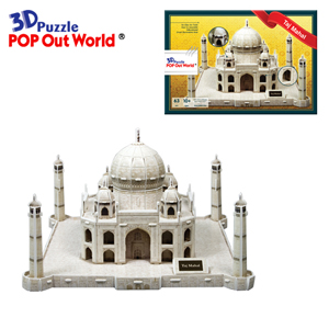 3D Puzzle Educational DIY Toy Architecture...  Made in Korea